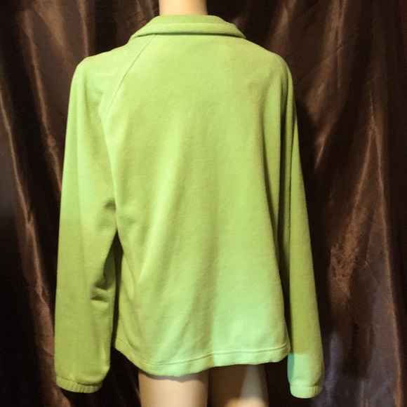 Columbia Plush Green Jacket Women’s XL - Picture 2 of 3